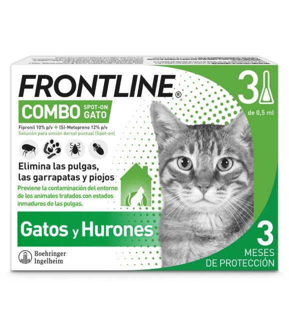 Frontline Combo for Cats(ES)