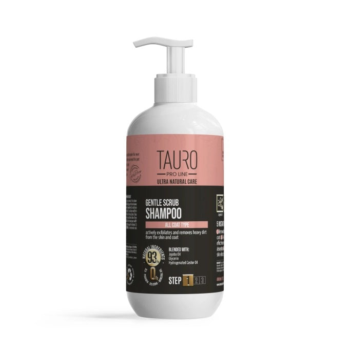Tauro Pro Line Ultra Natural Care Gentle Scrub Shampoo (400ml / 3.78L)