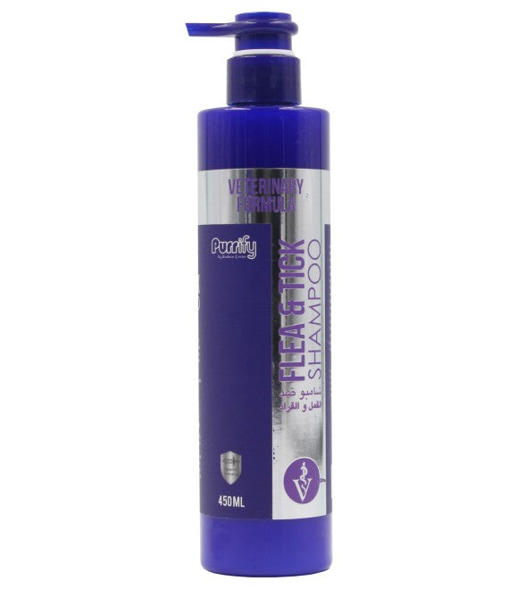 Purrify Veterinary Formula Flea & Tick Shampoo 450ml