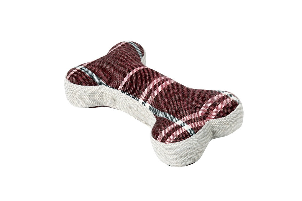 Pets.Love.Earth Premium Strip Plush Bone Toy