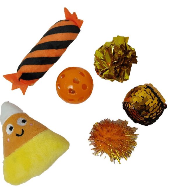 Croci Fright Halloween Cat Toy Kit
