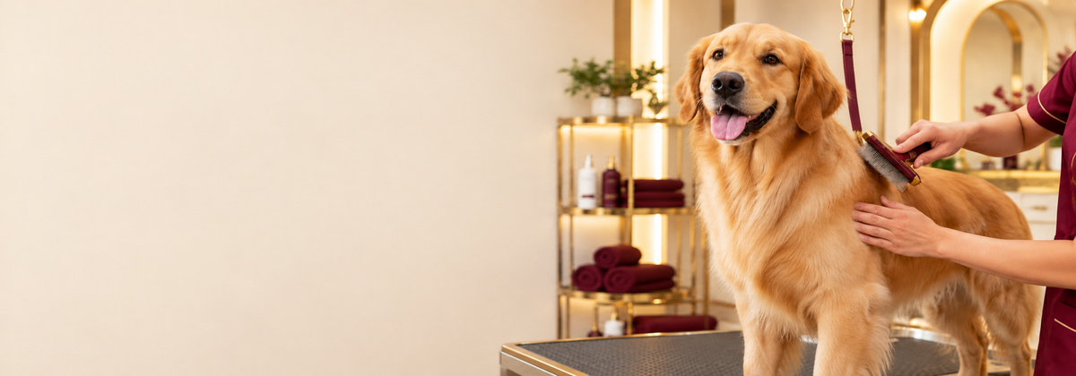 Professional pet grooming at Pet Arabia
