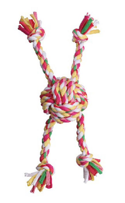 Pawise Christmas Colorful Braided Rope Ball