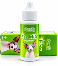 Purrify Ear Mite Oil for Cat, Dog & Small Dogs 30ml