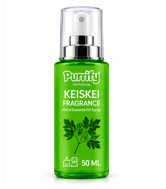 Purrify Floral Essence Oil Spray – Keiskei Fragrance 50ml