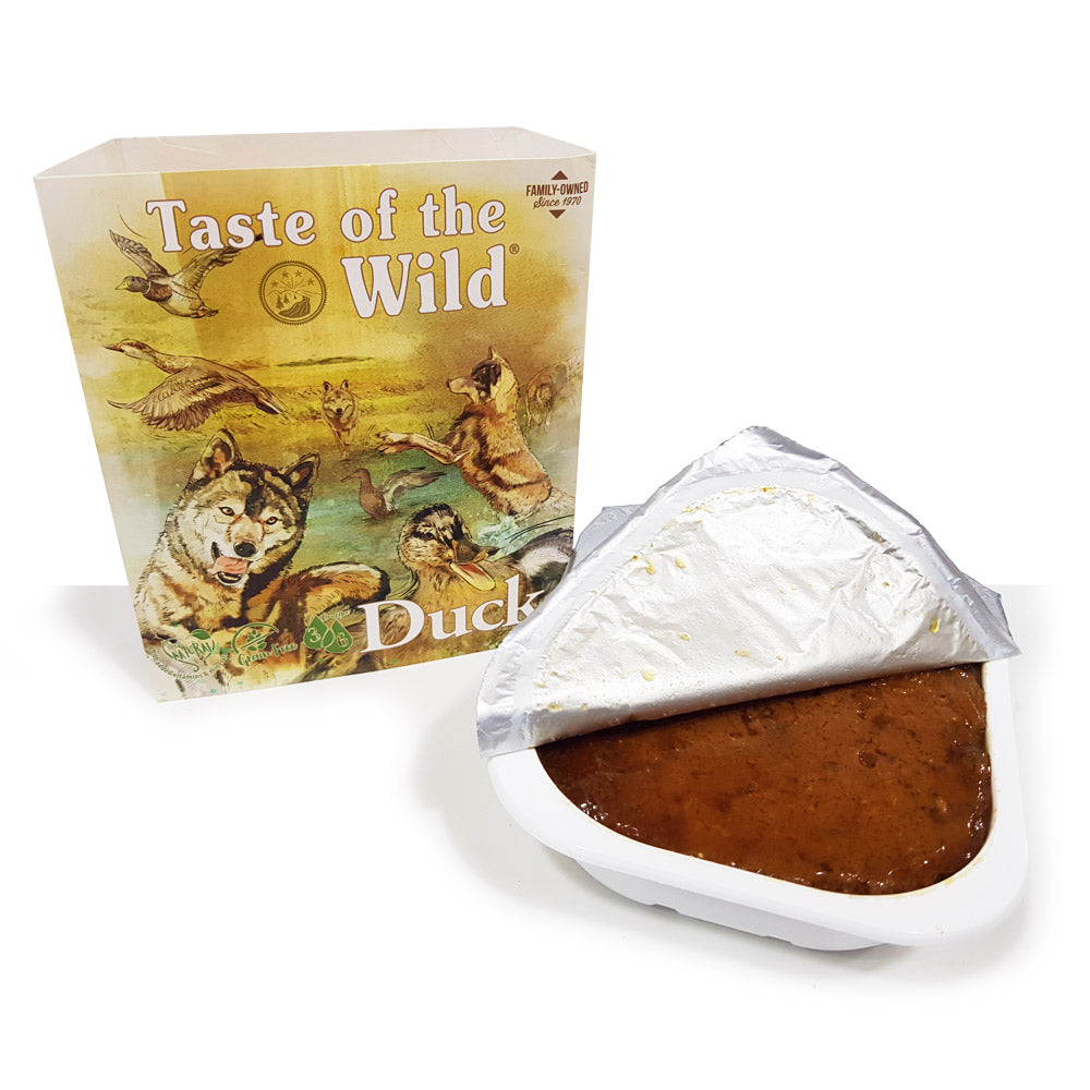 Taste Of The Wild Duck And Chicken Tray In Pate 390g