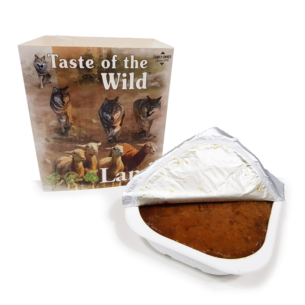 Taste Of The Wild Lamb And Chicken Tray In Pate 390g