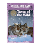 Taste of the Wild Grain-Free Sterilised Cat Pâté with Chicken Pouch 85g