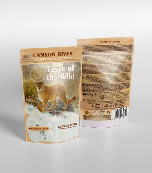 Taste of the Wild Canyon River Feline Wet Food Pouch 85g