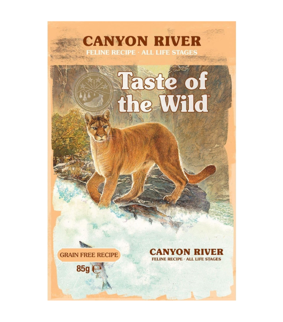 Taste of the Wild Canyon River Feline Wet Food Pouch 85g