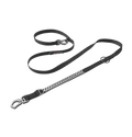 Dogness Reflective Multi-Functional Leash Black