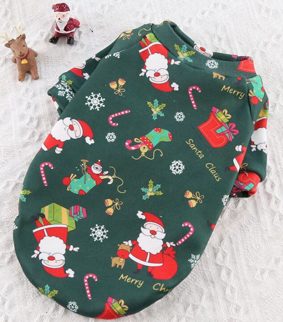 Pets.Love.Earth Christmas Jumper Green