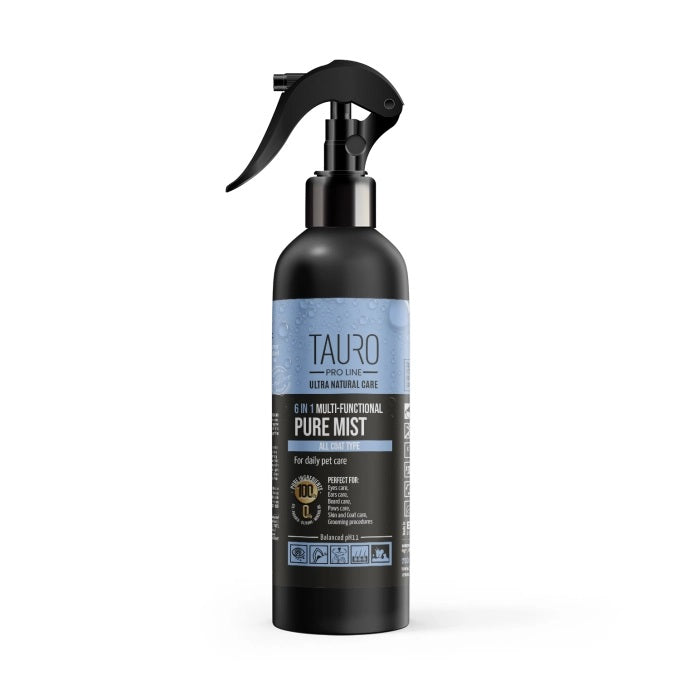 Tauro Pro Line Ultra Natural Care 6in1 Multi-Functional Pure Mist for Daily Pet Care 250ml