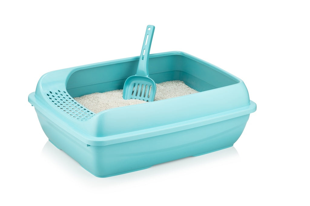 Pets.Love.Earth Cat Litter Tray with strainer 37.5X49.5X17.5cm