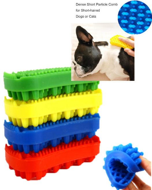 Essential Grooming Silicone Rubber Brush For Dog