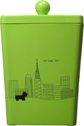 Pet Studio Treat Canister green