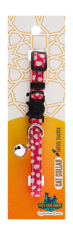 Pets.Love.Earth Nylon Dot safe collar