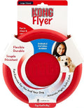 Kong Classic Rubber Flyer For Dogs - Large - Red