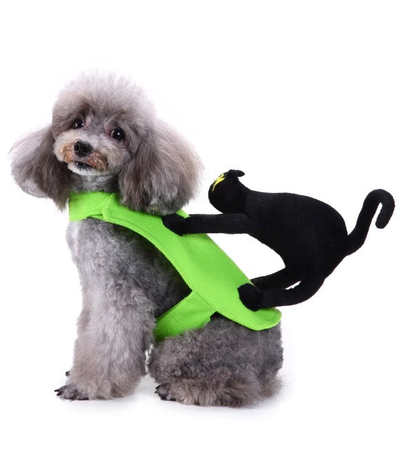 Pets.Love.Earth Halloween cat riding suit