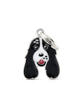 My Family Friends ID Tag - Black and White Cocker