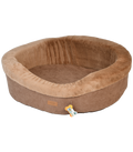 Pets.Love.Earth Donut Series Large Camel Brown