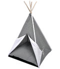 Pets.Love.Earth Mini Tent Black and White