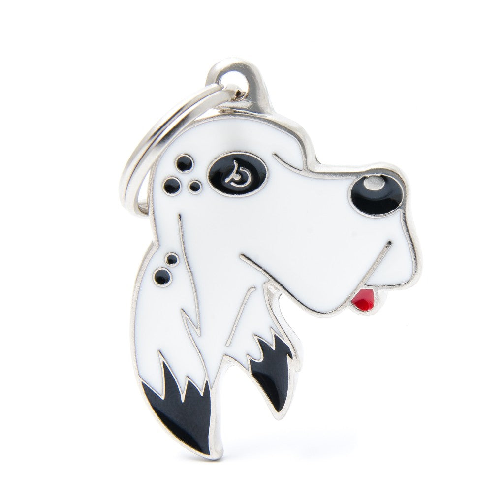 My Family Friends ID Tag - English Setter