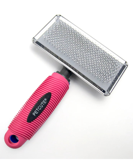 Essential grooming Tools Slicker Brush Blue(M)