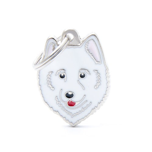 My Family Friends ID Tag - Samoyed
