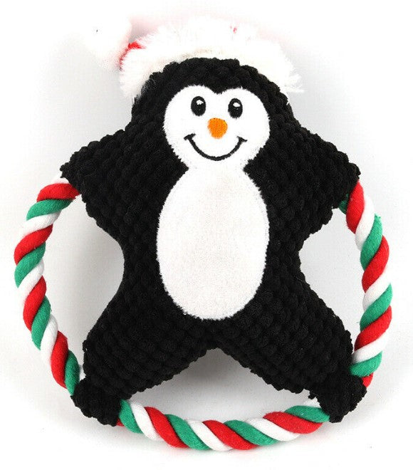 Pets.Love.Earth Penguin With Circle Rope