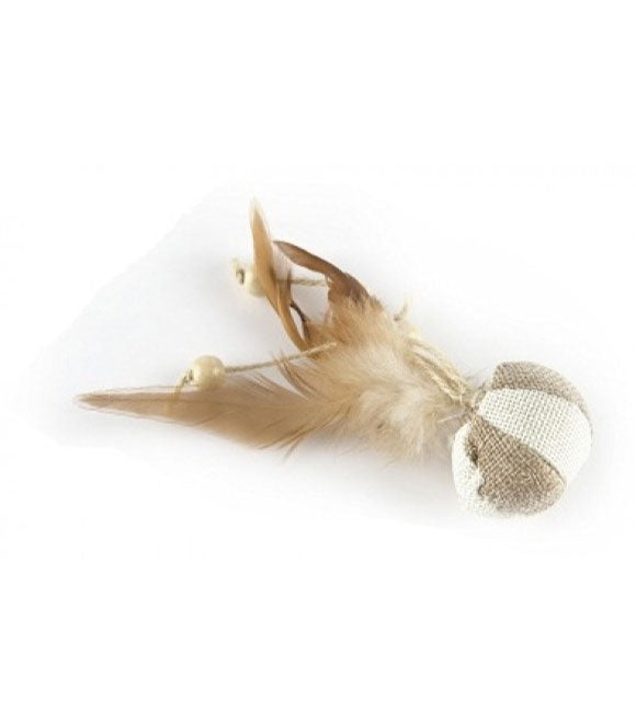 Pets.Love.Earth Natural Jute Fabric Cat Toy