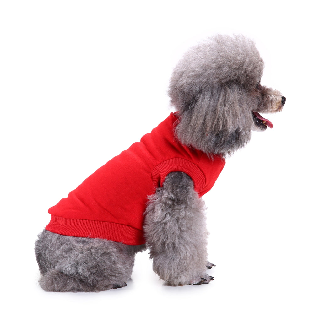 Pets.Love.Earth Summer Plain T-Shirt Red