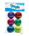 Grriggles Classic Tennis Balls Dog Toy 6pk