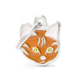 My Family Friends ID Tag - Red European Shorthair Cat