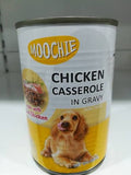 Moochie Dog Food Chicken Casserole in Gravy Can 400g