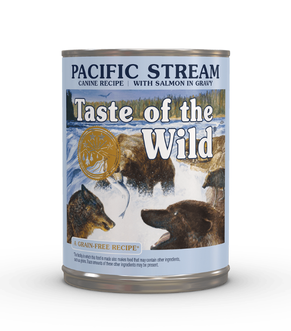 Taste of the Wild Pacific Stream Canine with Salmon in Gravy