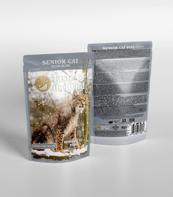 Taste of the Wild Grain Free Senior Cat Pate Pouch 85g