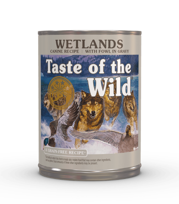 Taste of the Wild Wetlands Canine with Fowl in Gravy