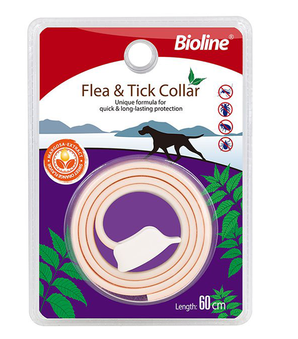 Bioline Margosa Extract Flea Tick Collar For Dogs 60CM
